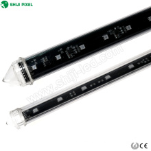 360 degrés angles inclinés 5050 RGB 64PCS LED 16 pixels 48 DMX Ch LED Tube Lumière